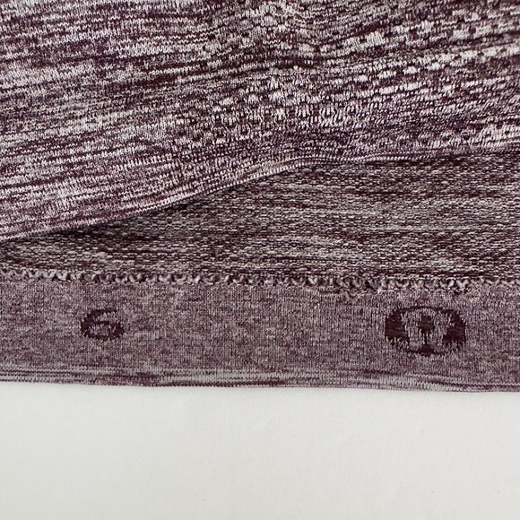 Lululemon swiftly tech short sleeve purple top - Picture 6 of 7